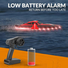 Load image into Gallery viewer, VOLANTEXRC RC Boat 20MPH Fast Remote Control Boat for Adults 2.4Ghz Toy Boat for Pools and Lake with 2 Rechargeable Batteries Toys Gifts for Adults, Red