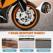 Load image into Gallery viewer, Children's Electric Motorcycle - 12V Electric Motorcycle, Manual Throttle, LED Wheel hub