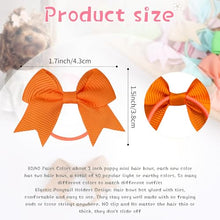 Load image into Gallery viewer, NCMAMA Dog Hair Bows with Rubber Bands for Small Dog Puppy Girls Grooming