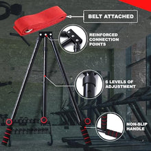 Load image into Gallery viewer, MuscleForge 3 Bar Leg Stretcher for Splits and Adductor Stretch to Over 180°, Split Machine for Flexibility with 6 Regulations - Legs Spreader, Groin Stretcher, Ballet, with Padded Grips and Strap