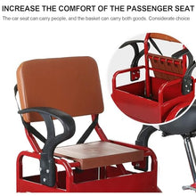 Load image into Gallery viewer, Black, Style 2, Adult Tricycle,16 inch 3-Wheels Trike Bicycle Lightweight Foldable Bikes for The Elderly, Human-Powered Pedal Tricycle