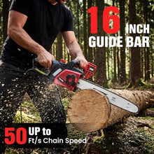 Load image into Gallery viewer, EWORK Electric Chainsaw Corded 16-Inch 15 Amp Electric Chain Saws, Corded Chainsaw