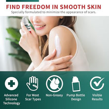 Load image into Gallery viewer, Protect Life Silicone Scar Cream for Scars, Injury & Keloid Scars. Moisturising, Rejuvenating Silicone Scar Cream for Old & New Scars, Non-Greasy
