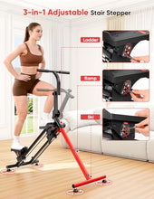 Load image into Gallery viewer, YOLEO Steppers for Exercise at Home, Adjustable Stair Stepper with 3 Workout Modes