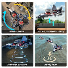 Load image into Gallery viewer, MSKOLER Foam Remote Control Airplane for Kids , RC Jet with Colorful Lights (Gray)