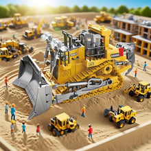 Load image into Gallery viewer, BLQCSLH Excavator Set,rc Dump Truck Command The Site Conquer The Dir (Bulldozer)