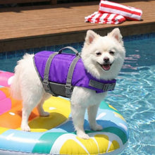 Load image into Gallery viewer, Doglay Dog Life Jacket with Rescue Handle, Dog Life Vest for Swimming Boating, Adjustable Reflective Puppy Swim Vest with Superior Buoyancy for Small Medium Large Dogs
