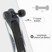 Load image into Gallery viewer, 38" Dual Brushless Hub-Motor Electric Skateboard Longboard Scooter 4.2" PU Wheels