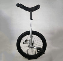 Load image into Gallery viewer, Bicycle Unicycle 20 Inch Anti Slip Pedal Wheeled Training Bike Unicycle Sturdy Steel Frame, Fitness Bike (Size : Silvery)