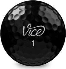 Load image into Gallery viewer, Vice Golf Limited Edition Pro Plus Golf Balls (Black)