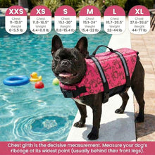 Load image into Gallery viewer, Doglay Dog Life Jacket with Rescue Handle, Dog Life Vest for Swimming Boating, Adjustable Reflective Puppy Swim Vest with Superior Buoyancy for Small Medium Large Dogs
