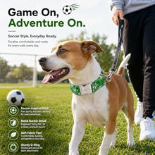 Load image into Gallery viewer, ARING PET Boy Dog Collar for Puppy Small Medium Large Dogs-Green Soccer XS
