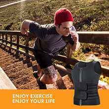 Load image into Gallery viewer, A+ Choice Sauna Vest Waist Trainer for Men - Mens Sauna Suit Large Sweat Belt- Large