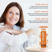 Load image into Gallery viewer, HYDRADNA- Sparkling Liquid Collagen Protein Water Drink Balanced Nutrients for Wellness - Sugar-Free - Keto-Friendly - No Gluten (12 Pack) Georgia Peach