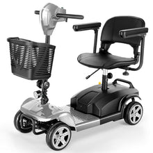 Load image into Gallery viewer, Wooken 4-Wheel Mobility Scooter for Seniors, Adults, Elderly, Foldable Mobility Scooter, Powered Mobility Scooter Wheelchair Device, All Terrain Compact Heavy Duty Mobility for Travel