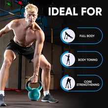 Load image into Gallery viewer, Kettlebell Sets Professional Grade - Strength Training Kettlebells for Home Workout - Cast Iron