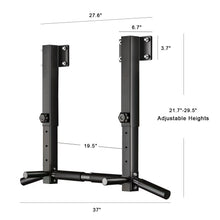 Load image into Gallery viewer, Wall Mount Pull Up Bar, Joist Mount Pull Up Bar (Black1)