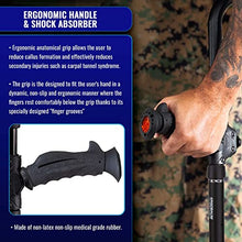 Load image into Gallery viewer, Crutches with Triple Shock Absorption, Adjustable,Ergonomic Grip, Foldable, with Arm Support