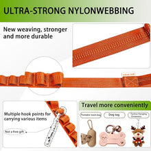 Load image into Gallery viewer, FOVRLZSE Bungee Dog Leash, Reflective Shock Absorbing, 4FT–5FT,Orange