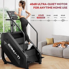 Load image into Gallery viewer, Goimu T1 Stair Stepper Machine, 550Lbs Commercial Grade Stair Climber for Home (Black)
