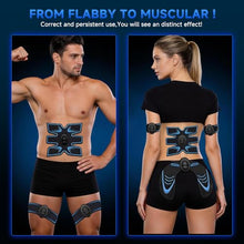 Load image into Gallery viewer, Tactical x abs Stimulator Abdominal for Arms, Abdomen, Thighs and Buttocks Toner,TENS Unit Electronic Muscle Stimulator for Muscle Growth, Vital Flex Core Ab Stimulator Military Grade,
