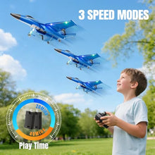 Load image into Gallery viewer, Foam RC Plane for Kids Adults Beginner, Remote Control Airplane RC Jet