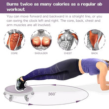 Load image into Gallery viewer, 6 Caster Ab Roller, Ab Exercise Equipment with Knee Pads, Ab Roller Wheel for Core Exercise -Purple