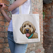 Load image into Gallery viewer, Goldendoodle Tote Bag - Golden Doodle Tote Bag - Doodle Gifts - Doodle Handmade Totes - Doodle Mom - Goldendoodle Gifts For Women
