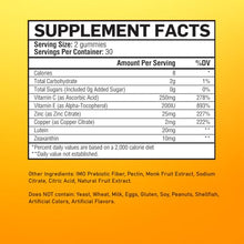 Load image into Gallery viewer, Doc Mila Lutein & Zeaxanthin Gummies – Eye Vitamins for Adults 50+ & Seniors – Eye Health Supplements for Over 50 Adults – Luteina y Zeaxantina para Los Ojos – 30 Chewable Gummy