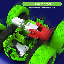 Load image into Gallery viewer, Hamdol RC Stunt Car for Kids Ages 6–12, Double-Sided Remote Control Car with LED Lights