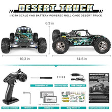 Load image into Gallery viewer, 1:12 Scale RC Buggy 550 Motor Upgrade Version 42KM/H High Speed RC Truck