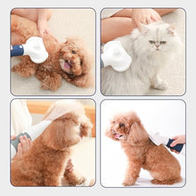 Load image into Gallery viewer, 3-in-1 Dog Hair Dryer with Slicker Brush for Small and Medium-Sized Dogs and Cats Pet Hair Dryer Dog Blow Dryer Portable Overheat Protection Adjustable Temperature