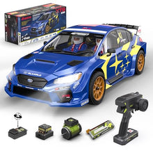 Load image into Gallery viewer, 1/10 Brushless RC Cars, Rally Car, RTR for Beginner, 40+ MPH, 4WD, Waterproof Electronics, Carbon Fiber, Blue, Ages 14+