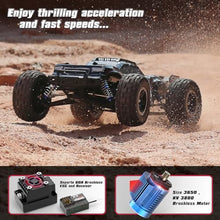 Load image into Gallery viewer, 1/12 Scale 4WD Remote Control Truck with Independent ESC, Fast RC Trucks , 45 MPH Max Speed RTR Off-Road