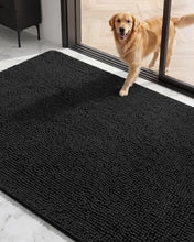 Load image into Gallery viewer, Dog Door Mat for Muddy Paws, 60"x84" Soft Chenille Absorbent Front Door Mat
