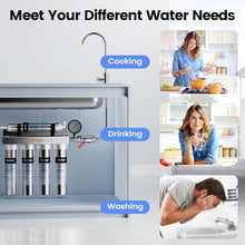 Load image into Gallery viewer, Vortopt Stainless Steel Under Sink Water Filter, Retain Beneficial Minerals