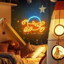 Load image into Gallery viewer, Officially Licensed Dog Man's 80-HD Neon Signs for Wall Decor,Based on DogMan Series LED Light Up Sign for Bedroom,Kids' Room,Game Room,Party,Perfect Birthday/Christmas Gift for Dog Man Lovers & Fans