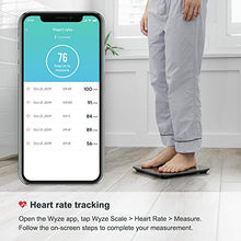 Load image into Gallery viewer, Wyze Smart Scale for Body Weight, Digital Bathroom Smart Scale for Body Fat, BMI, and Heart Rate, 13 Body Composition Analyzer with App, Bluetooth, 400 lb, Dark Blue