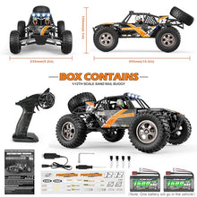 Load image into Gallery viewer, 1:12 Scale 4x4 RC Cars Protector 38+ KM/H Speed, 2.4G All-Terrain Off-Road Truck