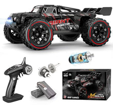 Load image into Gallery viewer, 1:16 Scale All Terrain Fast RC Cars for Adults 40KPH, 4WD Electric Off-Road Remote Control Monster Truck
