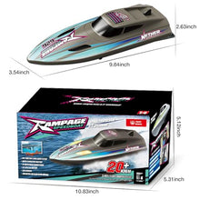 Load image into Gallery viewer, SVERTIBO Fast RC Boat for Adults, 20KM/H High Speed Racing Boats, Self-Righting (Brown)