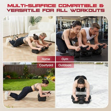 Load image into Gallery viewer, Ocdin Partner Ab Roller Wheel with Elbow Support- Two-Person Core Trainer