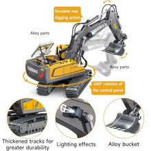Load image into Gallery viewer, BLQCSLH Excavator Set, RC Dump Truck Command The Site Conquer The Dir (4-piece Set)