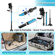 Load image into Gallery viewer, FUSHIDE Forearm Crutches for Adults, 3-Angle Adjustable Arm Crutches for Walking, Ergonomic Crutches for Men or Women, Disabled(1Pair)
