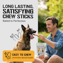 Load image into Gallery viewer, Dog Chits 6 inch Bully Sticks for Dogs & Puppies - 100% Beef Pizzle, High Protein, Low Fat Dog Chew Sticks - Baked, Low-Odor – Long-Lasting Chew, Keep Dogs Engaged & Happy - Made in USA - 20 Pack