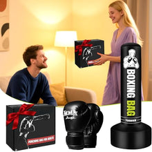 Load image into Gallery viewer, Heavy Freestanding Punching Bag for Adults, 70'' Standing Punching Bag Heavy Bag with Boxing Gloves, Women Men Boxing Training Equipment Kickboxing Bags for Beginners Training MMA Fitness Home Gym