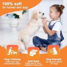 Load image into Gallery viewer, SILENTPAL Dog Bark Deterrent Device,Anti-Barking Device,Up to 15Ft Long Range & Rechargeable Bark Control,Stop Barking Dog Devices,Safe for Dogs Training,Indoor & Outdoor(Black)