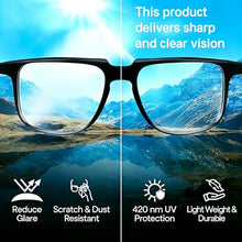Load image into Gallery viewer, DOERAYMI Blue Light Glasses for Men,Women,Lightweight Durable Frame Reader Glasses with UV400 Protection,Anti-Glare,Scratch-Resistant Lenses for Work,Reading.