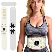 Load image into Gallery viewer, RoundT2 Ab Stimulator Muscle Toner - Heating & Massage Functions, Fat Burning & Abdominal Toning Device, Unisex Portable Home Fitness Equipment for Women Men Gifts
