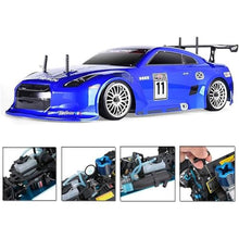 Load image into Gallery viewer, RC Cars for Adult 1/10 2.4G Professional Fast Drift Remote Control Car Two Speed Nitrogen Drive Truck 4WD 80KM/H Gas